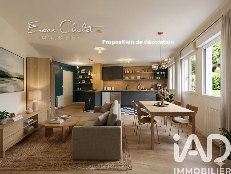 Vente appartement à Nantes (44300) : appartement 3 pièces 68 m² — 4