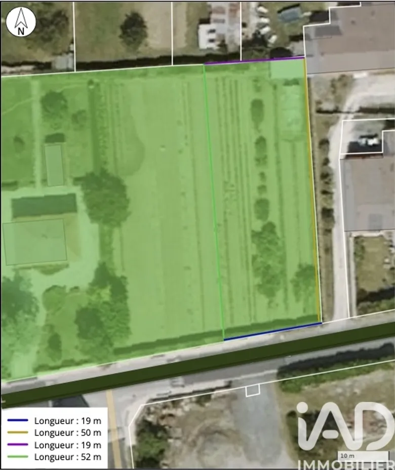 Terrain à Saint-Mard (17700) · 49 000 €
