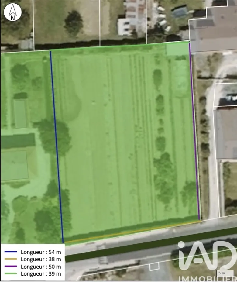 Terrain à Saint-Mard (17700) · 97 000 €