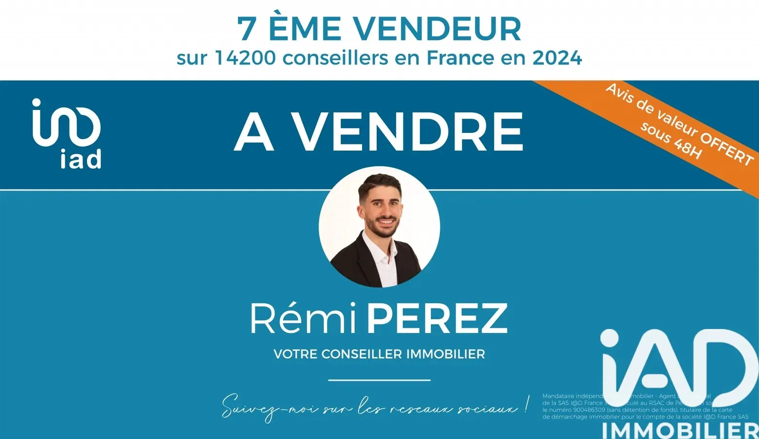 Vente appartement à Perpignan (66000) : appartement 2 pièces 46 m² - 2010261 — 2