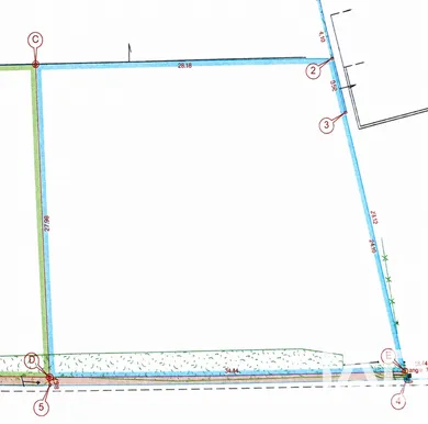 Building plot in Plozévet (29710)