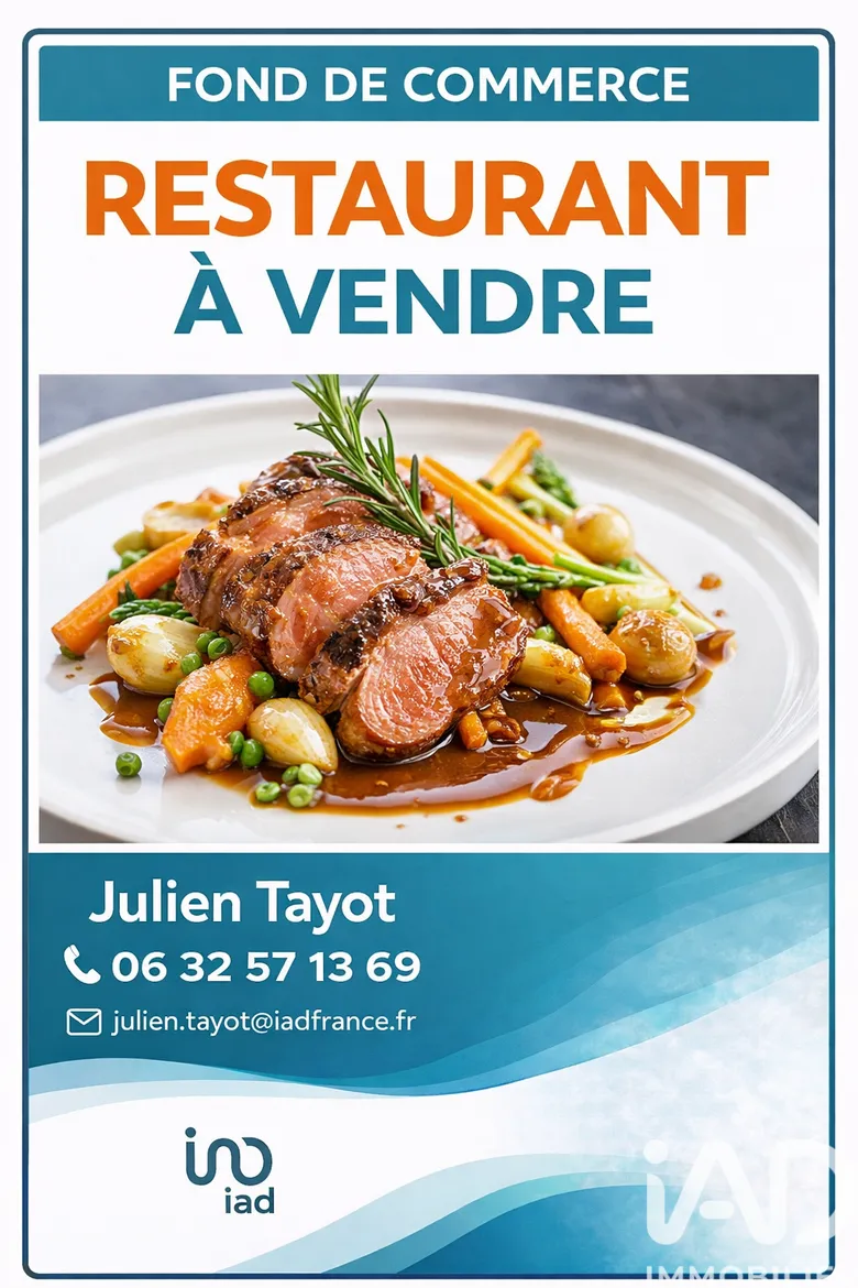 Restaurant à Puilboreau (17138) · 87 m² · 135 020 €