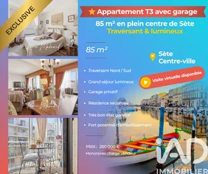 Appartement à Sète (34200)