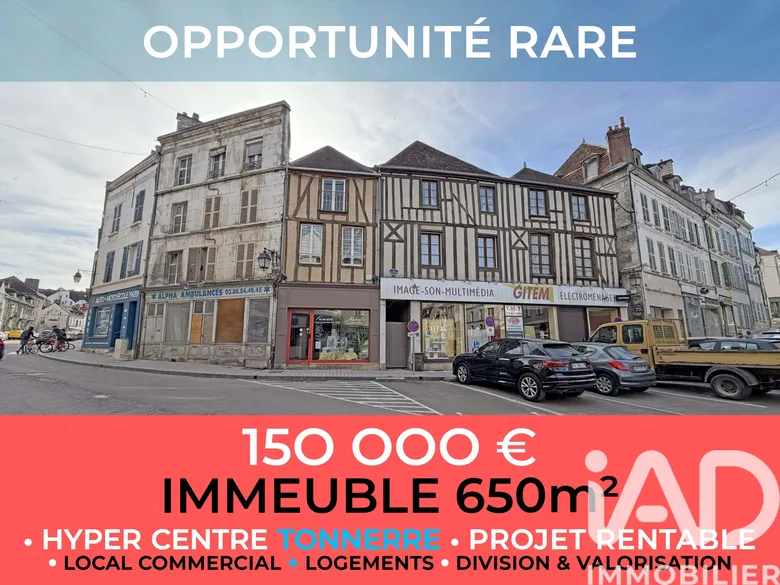 Immeuble 650 m² · à Tonnerre · 650 m² · 150 000 €