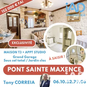 Maison à Pont-Sainte-Maxence (60700)