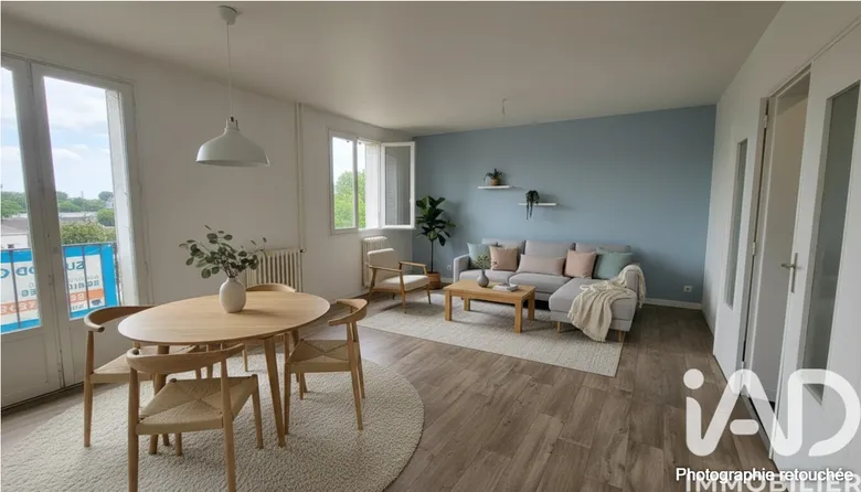 Appartement 3 pièces 68 m² · à Nantes · 68,4 m² · 169 500 €