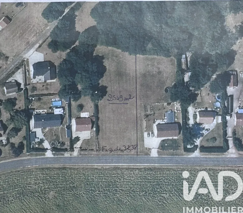 Terrain à bâtir à Oussoy-en-Gâtinais (45290) · 54 000 €