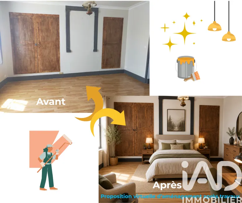 Maison 7 pièces 158 m² · à Beaulieu-lès-Loches · 158 m² · 208 000 €