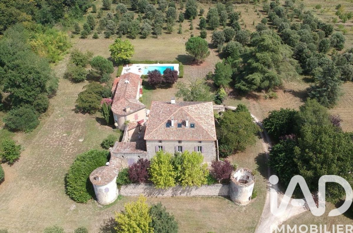 Vente maison à Fargues-sur-Ourbise (47700) : château 16 pièces 822 m² - 2019902