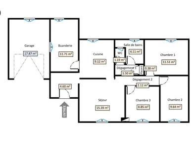 House in Pau (64000)