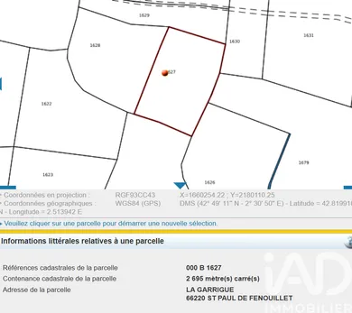 Farm land in saint paul de fenouillet (66220)