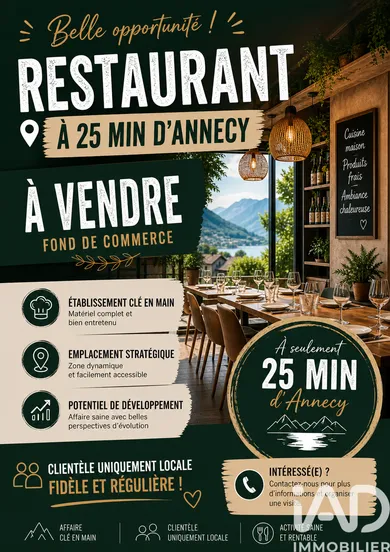 Bar, Brasserie, Tabac à Les Villards-sur-Thônes (74230)