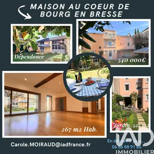 Maison de ville à Bourg-en-Bresse (01000)