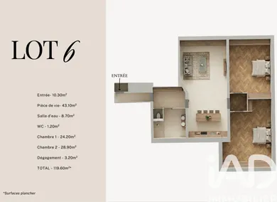 Apartment in Alès (30100)