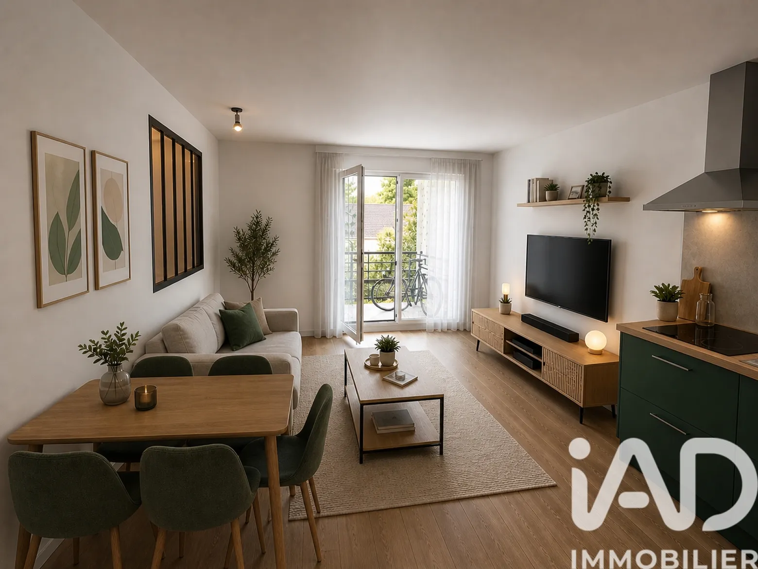 Vente appartement à Nantes (44300) : appartement 3 pièces 56 m² — 6