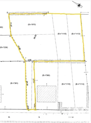 Building plot in ballay (08400)