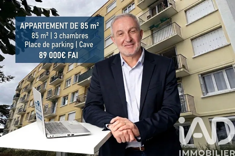 Appartement 4 pièces 85 m² · à Dreux · 85 m² · 89 000 €