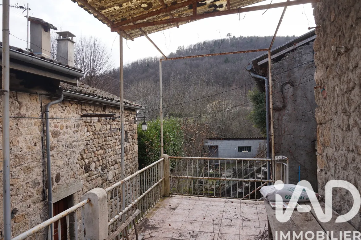 Vente maison à Meyras (07380) : maison de ville 3 pièces 46 m² - 2003138 — 5