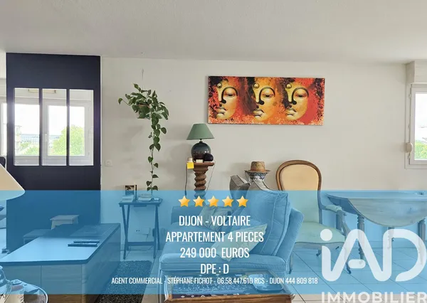 Vente appartement à Dijon (21000) : appartement 4 pièces 72 m² — 8