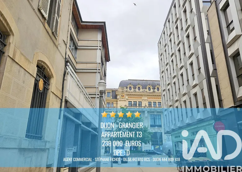 Appartement 3 pièces 97 m² · à Dijon · 97 m² · 239 000 €