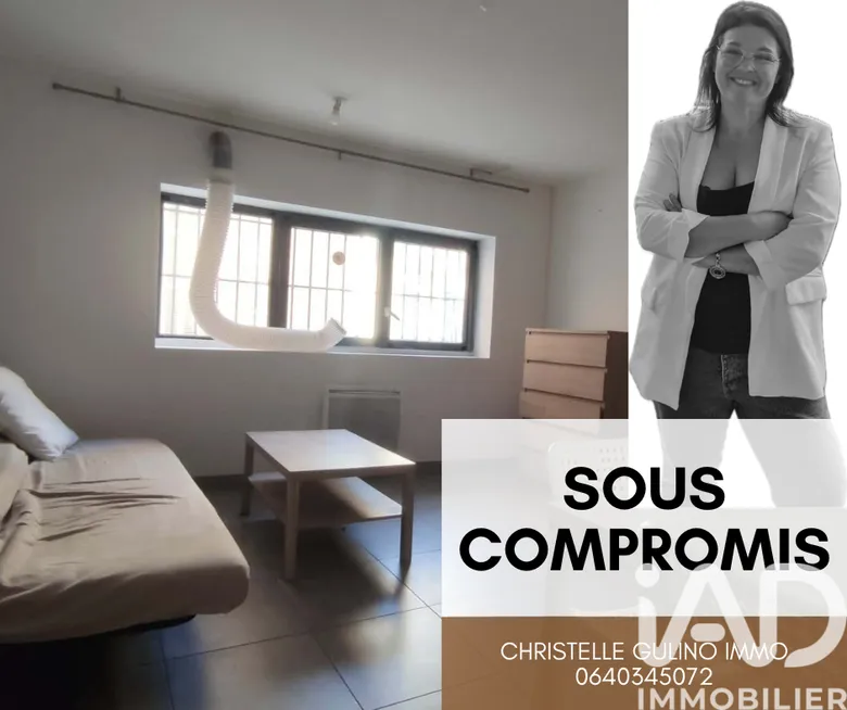 Appartement 1 pièce 19 m² · à Aubagne · 18,6 m² · 65 000 €