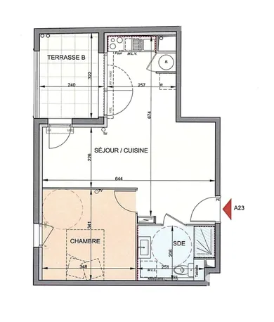 Appartement à Sète (34200)