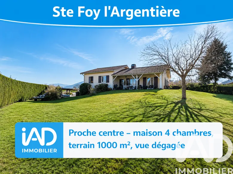 Maison 5 pièces 125 m² · à Sainte-Foy-l'Argentière · 125 m² · 320 000 €