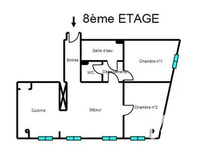 Appartement à Nice (06200)