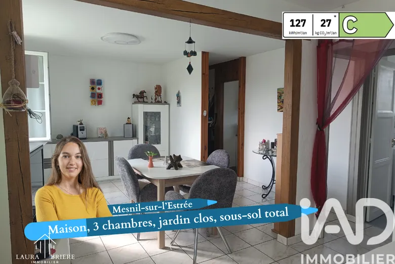 Maison 4 pièces 78 m² · à Mesnil-sur-l'Estrée · 78 m² · 199 000 €