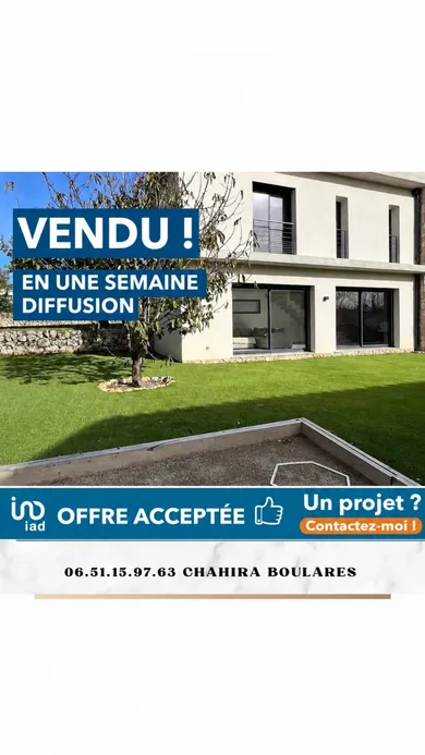 Architectural house in Peymeinade (06530)