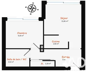 Apartment in Boulogne-Billancourt (92100)