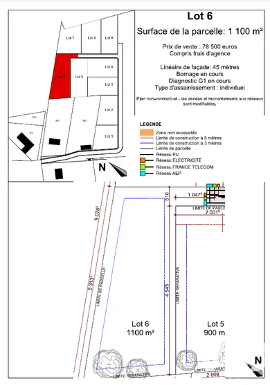 Building plot in DAMPLEUX (02600)