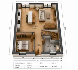 Building plot in Noisy-le-Grand (93160)