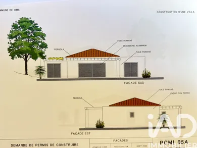 Terrain à bâtir à Oms (66400)