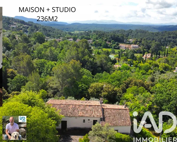 Vente maison à Montferrat (83131) : maison de village 6 pièces 117 m² — 8
