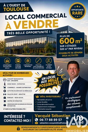 Murs commerciaux  à Toulouse (31000)
