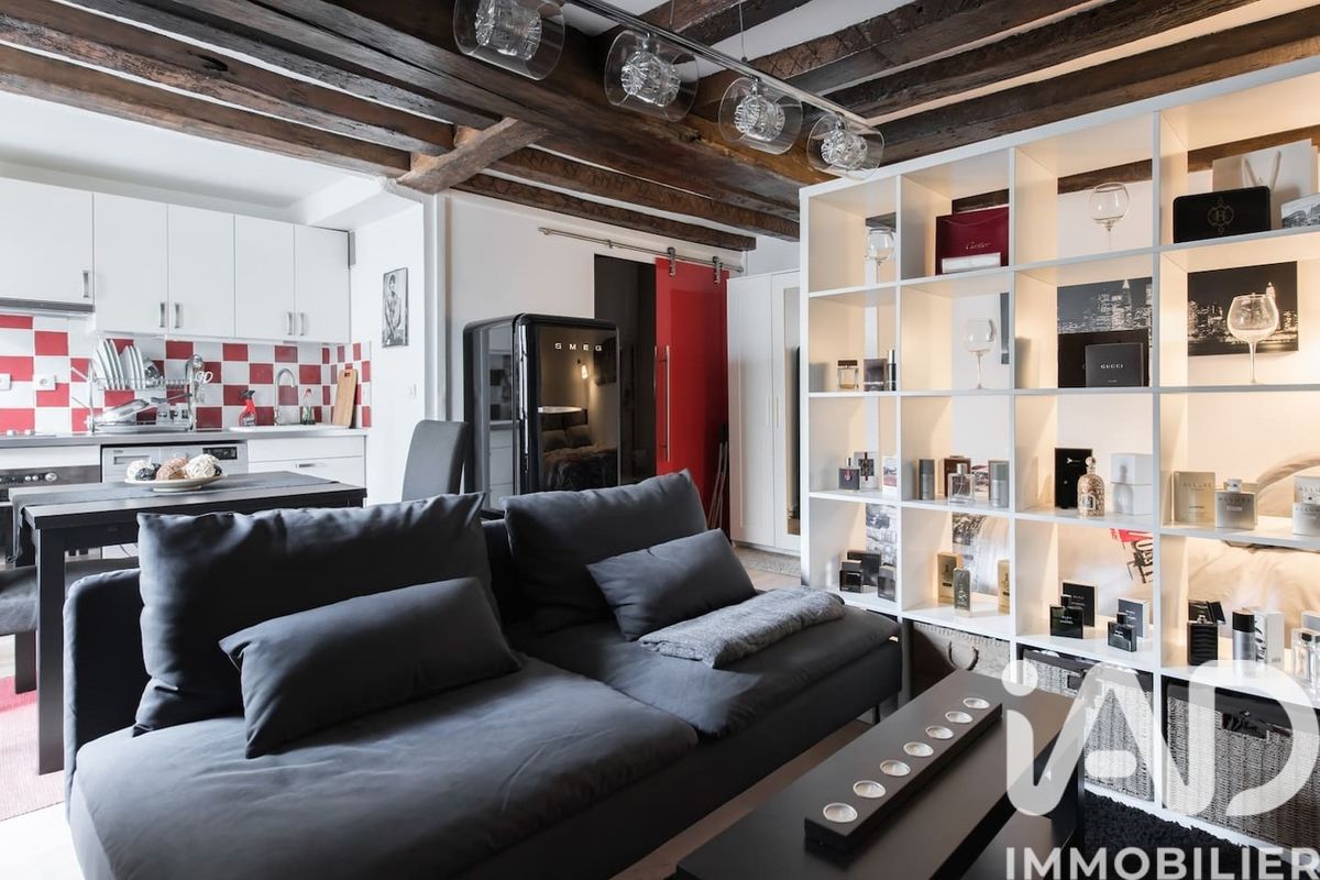 Appartement 1 pièce de 25 m² à Paris (75004)