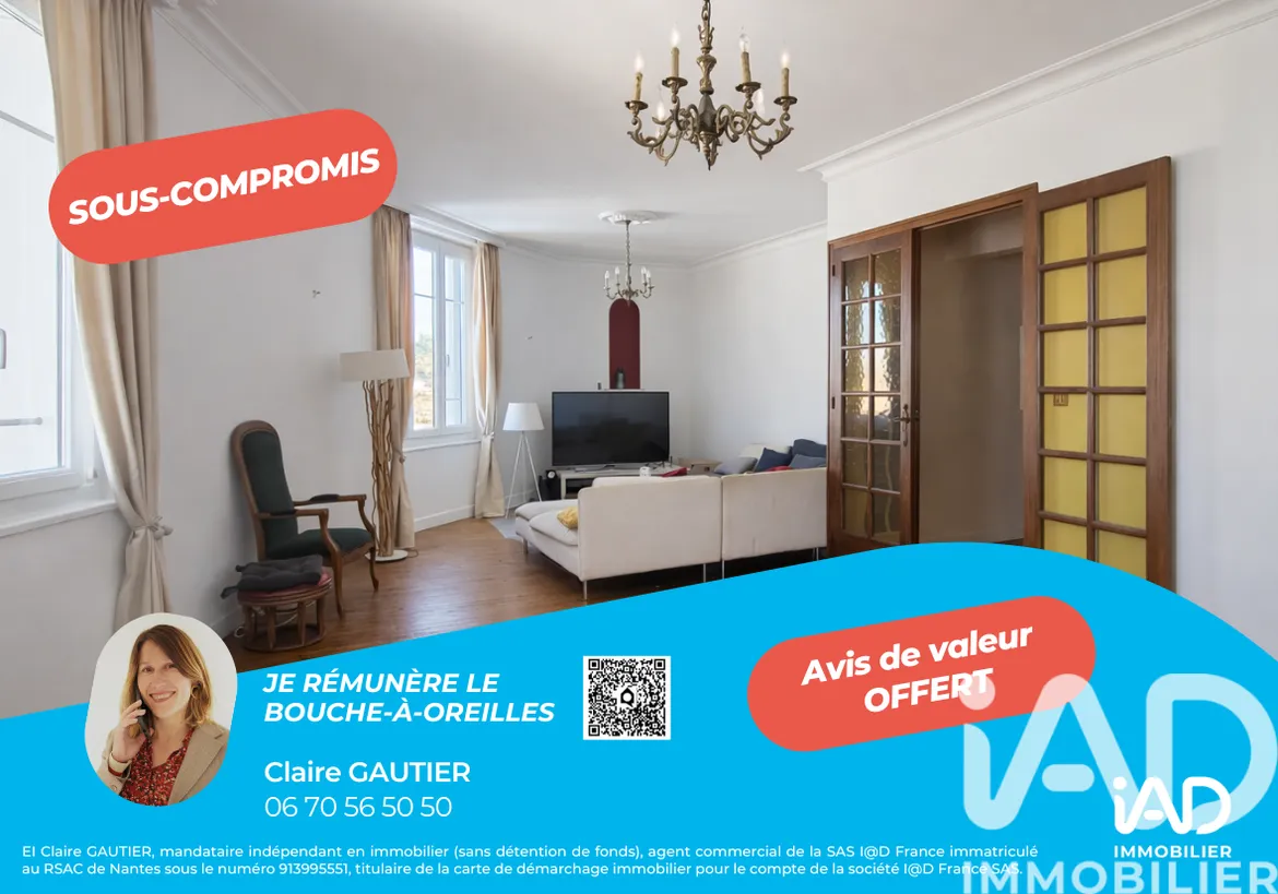 Vente appartement à Nantes (44000) : appartement 4 pièces 112 m² — 5