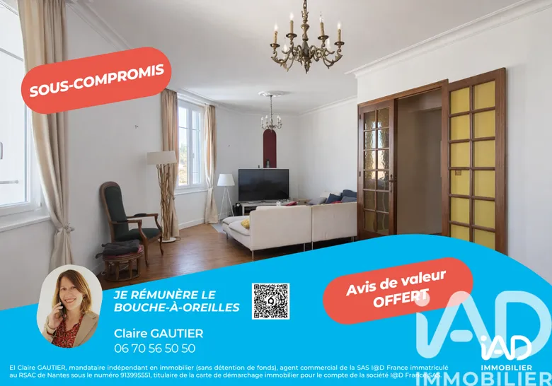 Vente appartement à Nantes (44000) : appartement 4 pièces 112 m² — 4