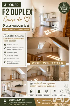Duplex in Bessancourt (95550)