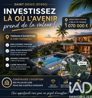Land in Saint-Denis (97400)