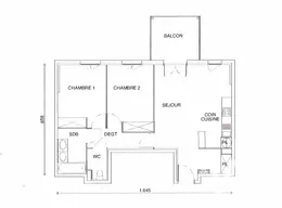 Appartement à La Rivière-Saint-Sauveur (14600)