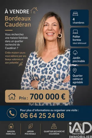 Maison à Bordeaux (33200)