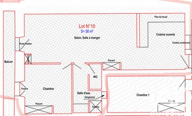 Appartement à Decazeville (12300)