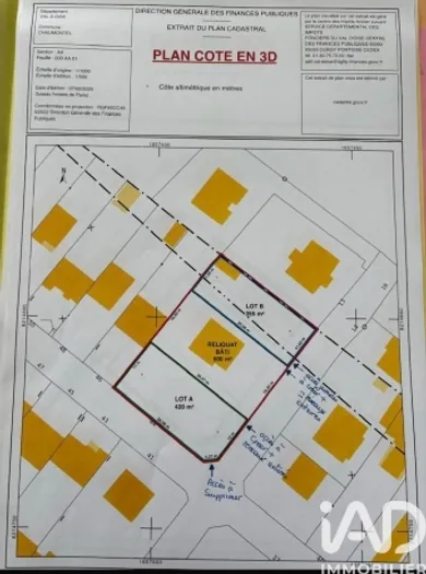 Building plot in Chaumontel (95270)