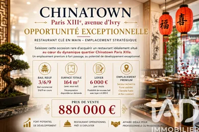Restaurant in Paris (75013)