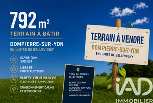 Terrain à bâtir à Dompierre-sur-Yon (85170)