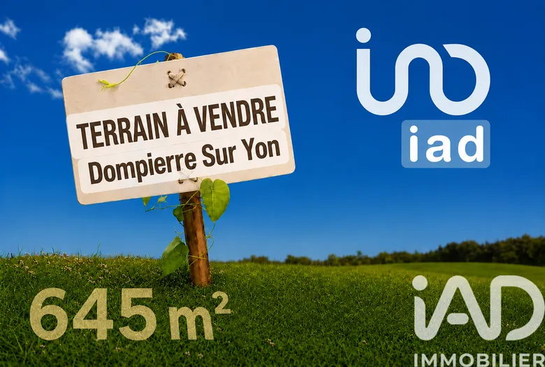 Terrain à bâtir à Dompierre sur Yon (85170) · à Dompierre-sur-Yon · 80 000 €