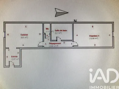 Apartment in Meaux (77100)