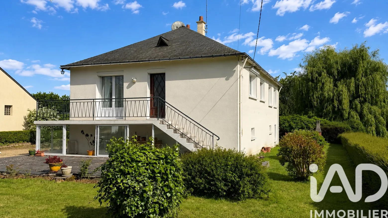 Vente maison à Beaumont-en-Véron (37420) : maison 4 pièces 91 m² - 2025589 — 2